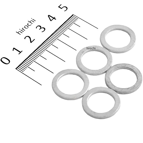 00-07-0042 SP武川 バンジョーパーツ クーラー側 シーリングワッシャ 14×20×1.5 5個 汎用