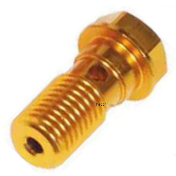 00-07-0131 SP武川 バンジョ-ボルト M10X1.25 ゴールド