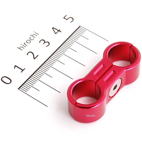 00-07-0154 SP武川 ホースセパレーター （内径13．5mm） レッドアルマイト 汎用