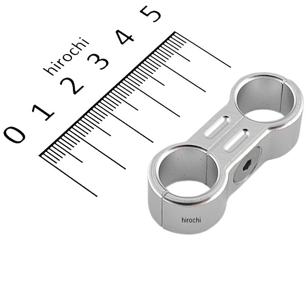 00-07-0155 SP武川 ホースセパレーター シルバーアルマイト 取付け内径 13.5mm 汎用