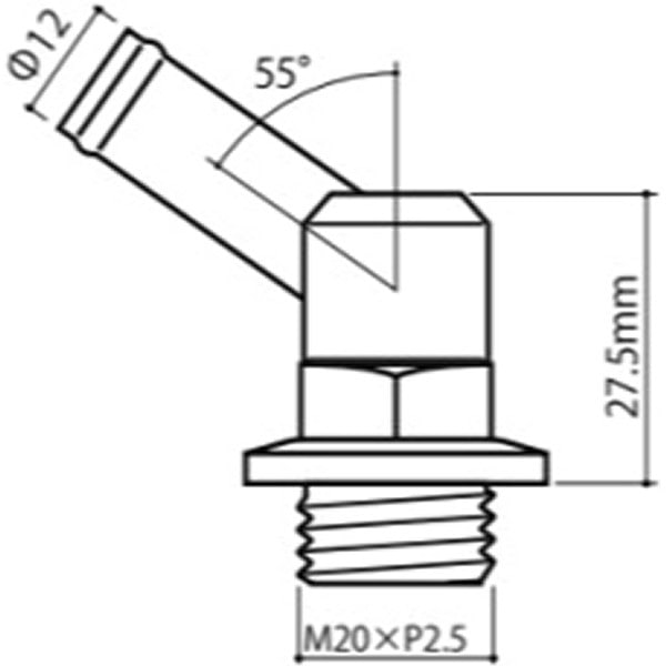 00-07-0176 SP武川 ブリーザーキャップCOMP モンキーノーマルクラッチ用