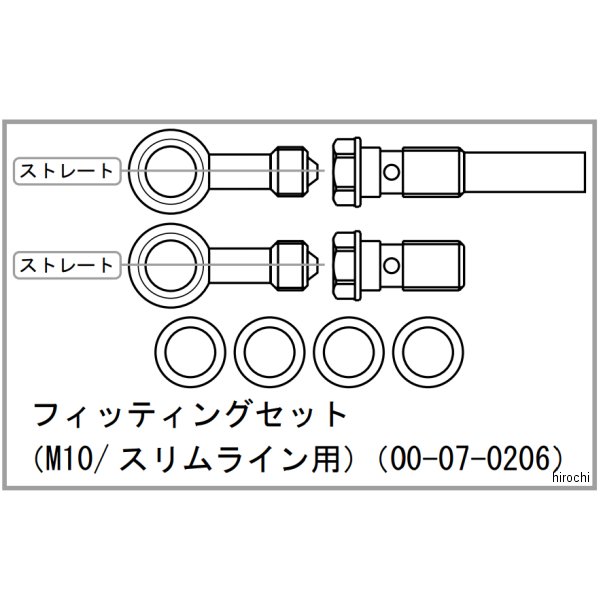 00-07-0193 SP武川 アダプターセット AN4/M10