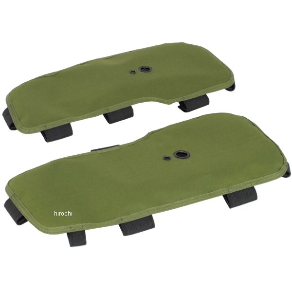 SP武川 レッグシールド 左右セット グリーン