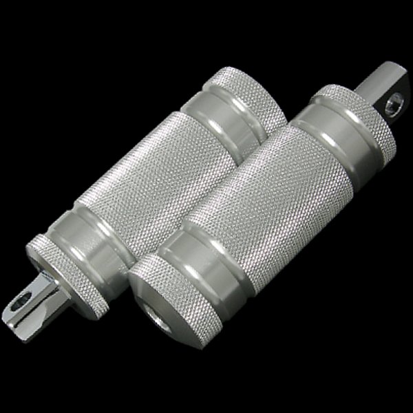 000021 ネオファクトリー アルミ 4リブ フットペグ ラージ 左右ペア