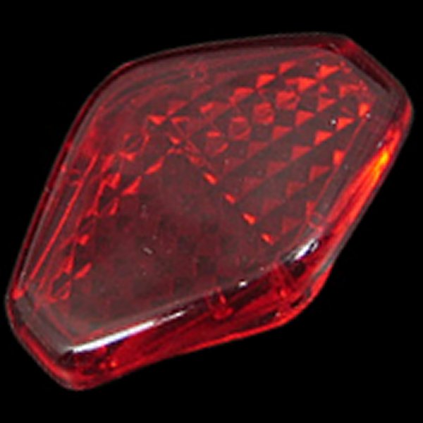 000049 ネオファクトリー ダイヤモンドウインカー レンズ レッド 1個売り