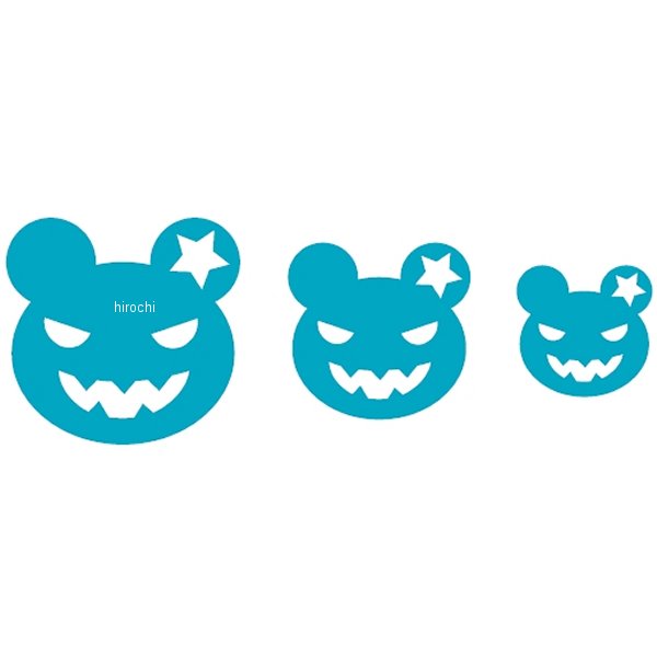 000226-EB ポッシュ POSH パフォーマーカッティングステッカー エーゲニアブルー