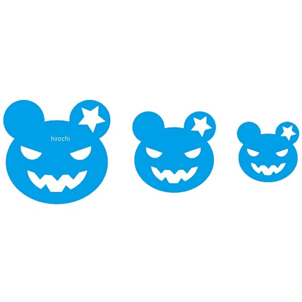 000226-OB ポッシュ POSH パフォーマーカッティングステッカー オーシャンブルー