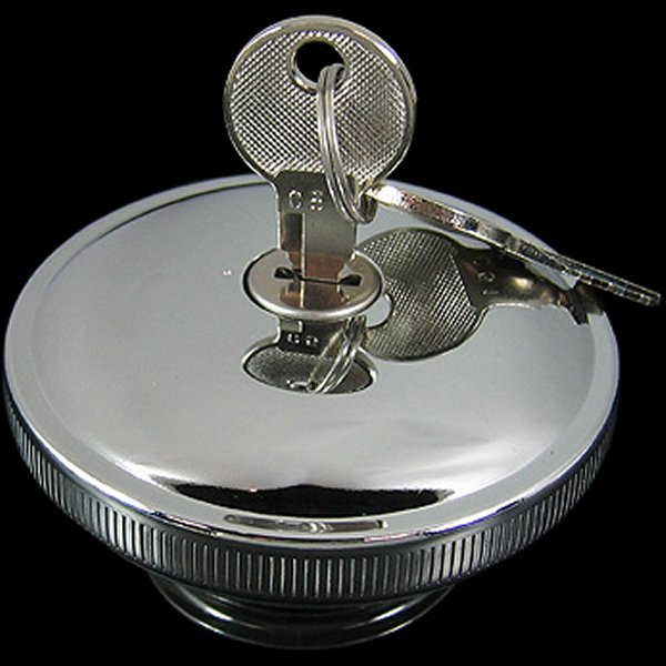 000231 ネオファクトリー キー付 スクリュータイプ ガスキャップ 右 クローム 1個売り