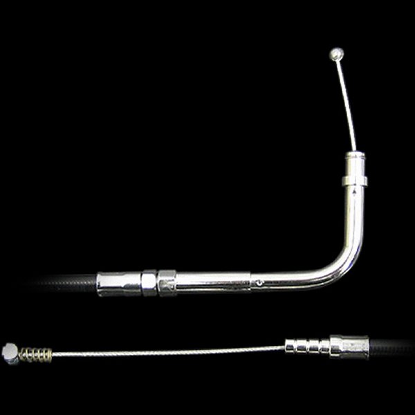 000265 ネオファクトリー 41インチ アイドルケーブル 90° 96年以降 ハーレー 黒