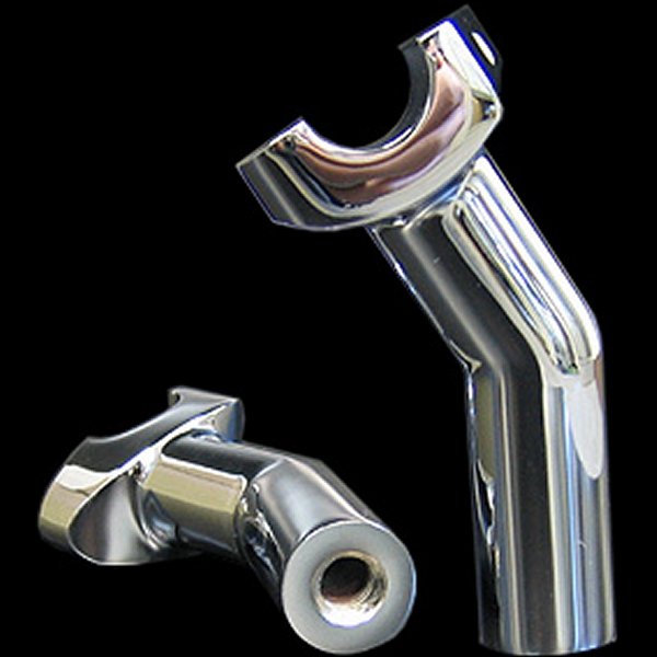 000272 ネオファクトリー 4-1/2インチ プルバックライザー クローム 左右ペア