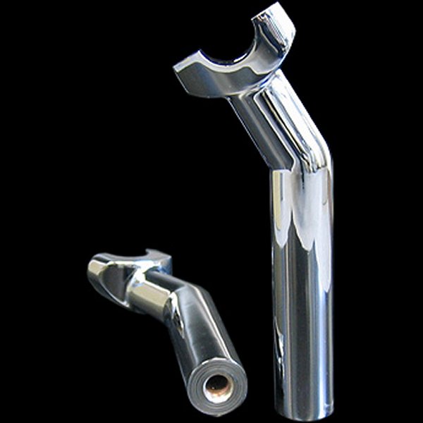 000273 ネオファクトリー 6-1/2インチ プルバックライザー クローム 左右ペア