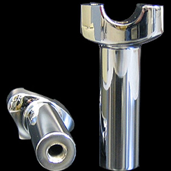 000274 ネオファクトリー 4-1/2インチ ストレートライザー クローム 左右ペア