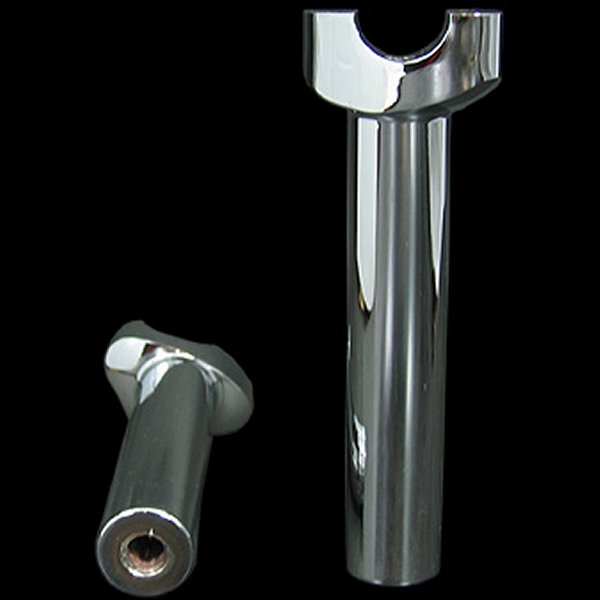 000275 ネオファクトリー 6-1/2インチ ストレートライザー クローム 左右ペア