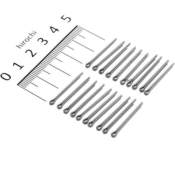 000301 ポッシュ POSH ステンレスコッターピン 割りピン φ1.6mmx20mm 20本入り
