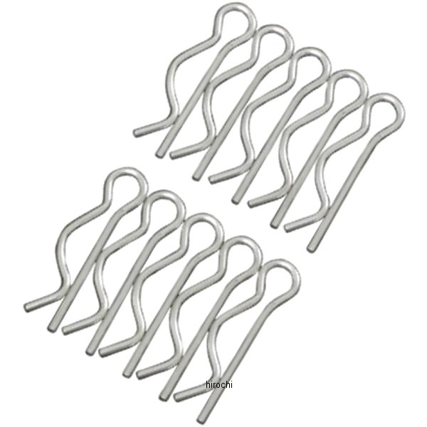 001305 ポッシュ POSH ステンレスベータピン φ6mmシャフト 10本入り