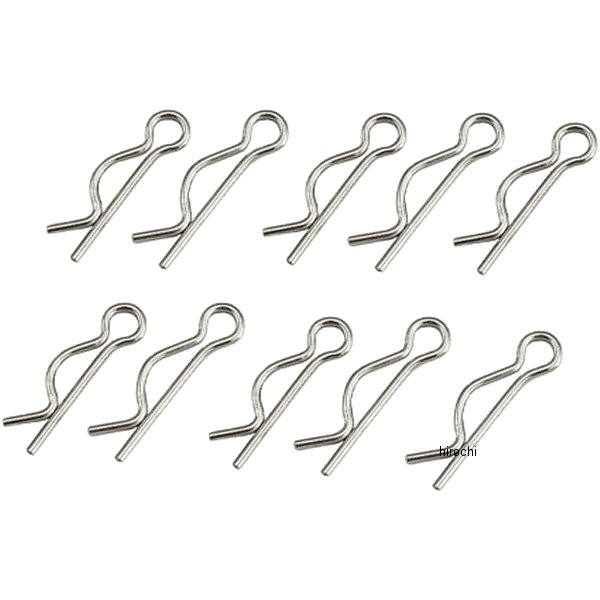 000306 ポッシュ POSH ステンレスベータピン φ8mmシャフト 10本入り