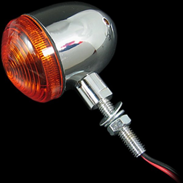 000312 ネオファクトリー スムースレンズ ウインカー クローム 1個売り