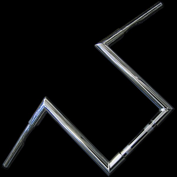 000362 ネオファクトリー 12インチ ファット Zバーハンドル クローム