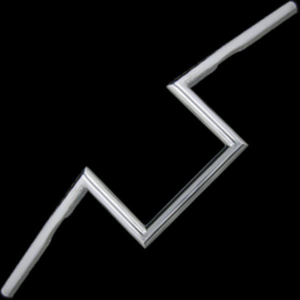 000366 ネオファクトリー ヘコミ有り 6インチ Zバーハンドル クローム