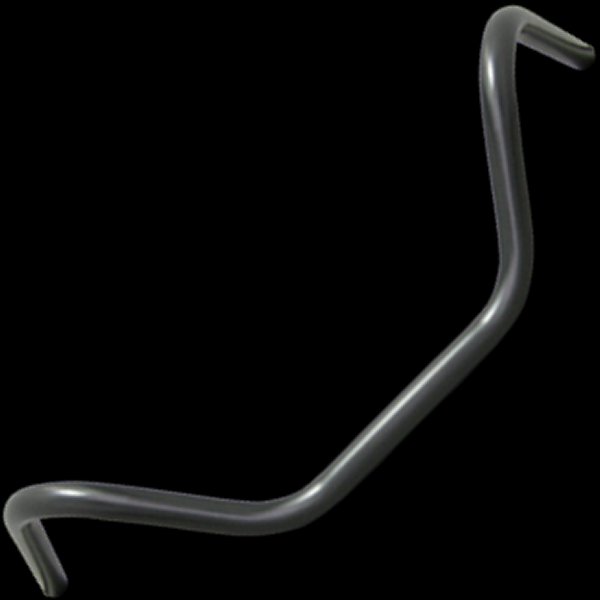 000455 ネオファクトリー ローライズバーハンドル 黒 ヘコミ無し