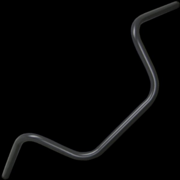 000459 ネオファクトリー エイプバーハンドル ミディアム 黒 ヘコミ無し