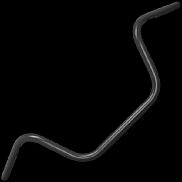 000466 ネオファクトリー エイプバーハンドル ミディアム 黒 ヘコミ有り