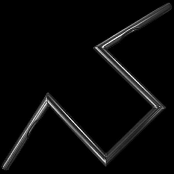 000482 ネオファクトリー ヘコミ無し 10インチ Zバーハンドル 黒