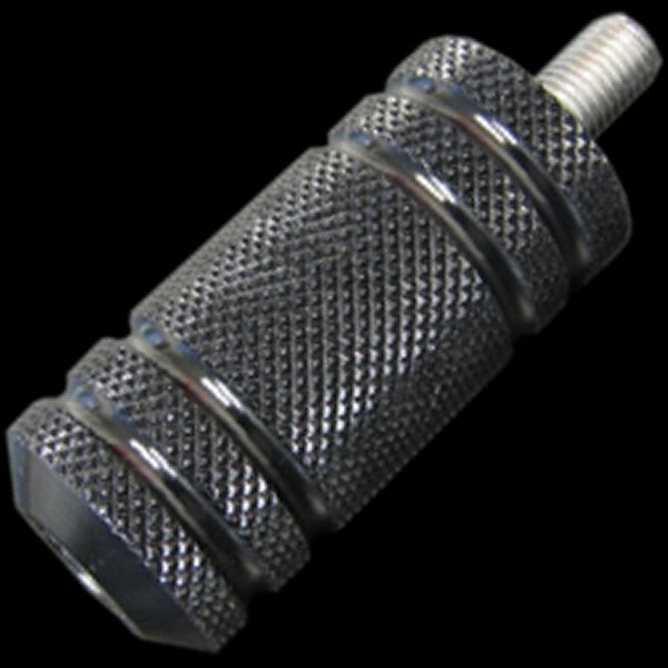 000590 ネオファクトリー アルミ5リブ シフトペグ 黒