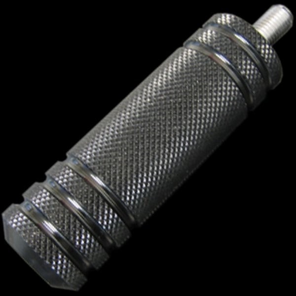 000592 ネオファクトリー アルミ5リブ シフトペグ 1インチロング 黒