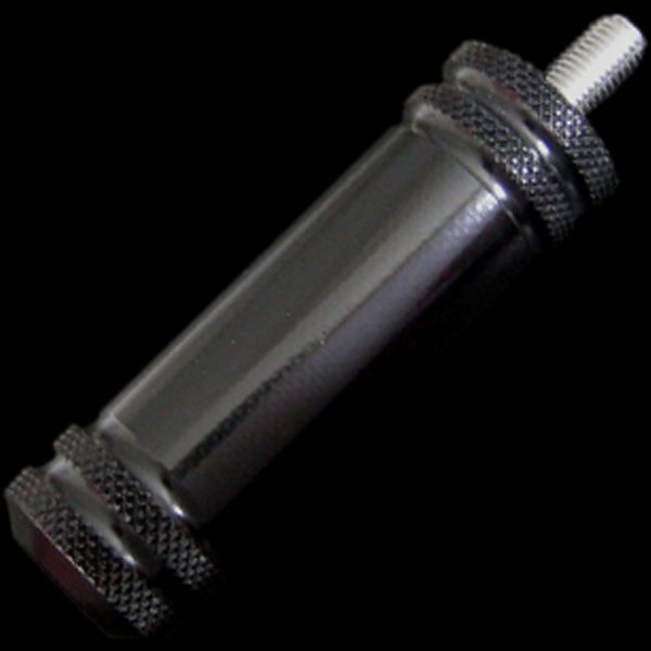 000593 ネオファクトリー アルミ4リブ シフトペグ 1インチロング 黒