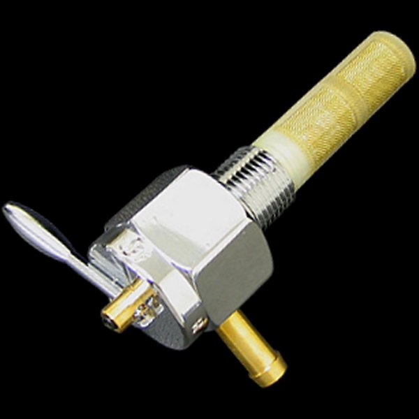 000641 ネオファクトリー 3/8NPT ヘックススタイル ガソリンコック 90° リア