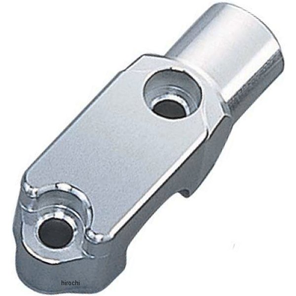 000703-03 ポッシュ POSH ミラーアダプター ブレンボ、ニッシン OEMタイプ シルバー