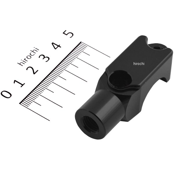 000703-06 ポッシュ POSH ミラーアダプター ブレンボ、ニッシン OEMタイプ 黒