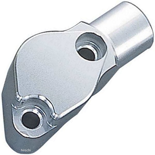 000704-03 ポッシュ POSH ミラーアダプター ブレンボ、ニッシン レーシングタイプ ブレーキ用 シルバー