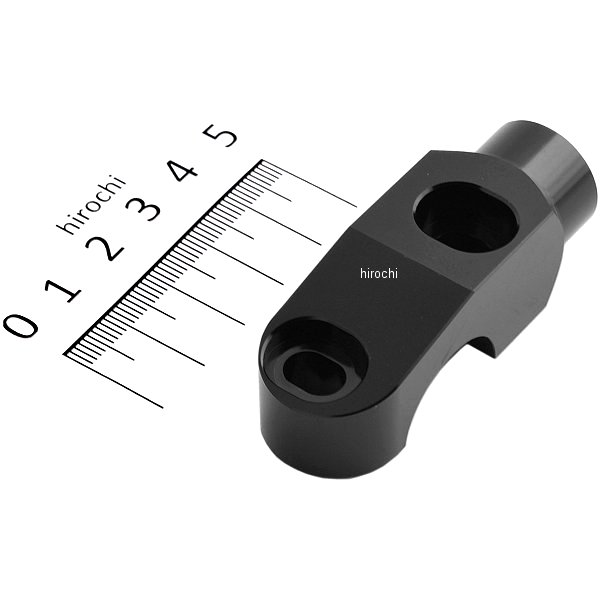 000705-06 ポッシュ POSH ミラーアダプター クラッチ側 正ネジ油圧クラッチ対応 黒