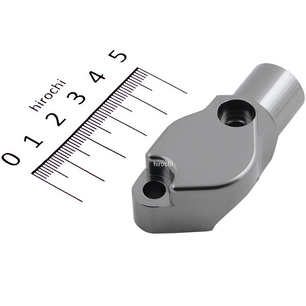 000709-09 ポッシュ POSH ブレンボ ニッシン ミラーアダプター レーシングタイプ クラッチ用 アルミ ガンメタ