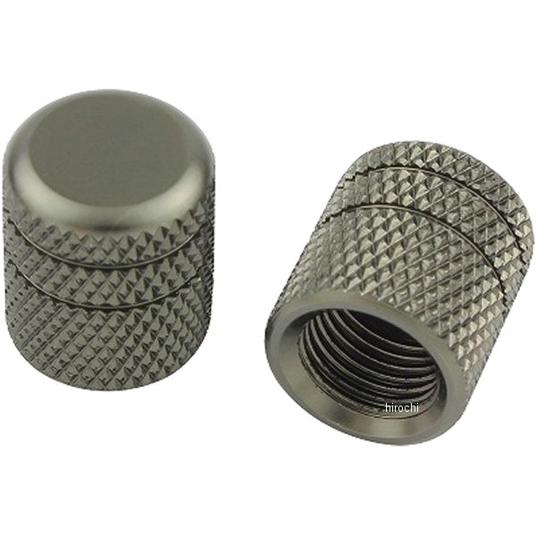 000801-11 ポッシュ POSH エアーバルブキャップ アルミ 2個入り チタン