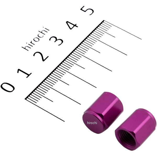 000804-05 ポッシュ POSH エアーバルブキャップ ヘックス プレーン 2個入り ブルーベリー