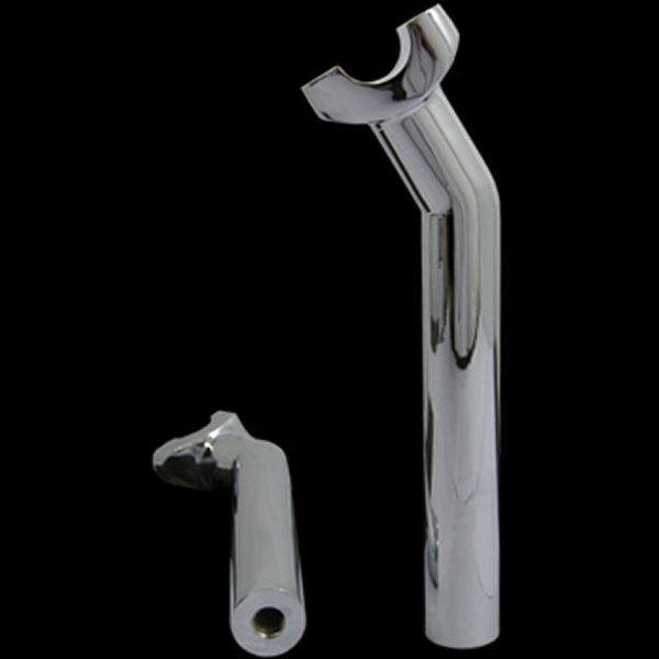 000804 ネオファクトリー 8-1/2インチ プルバックライザー クローム 左右ペア