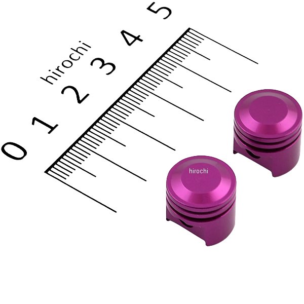 000805-05 ポッシュ POSH エアーバルブキャップ ビッグボアピストン 2個入り ブルーベリー