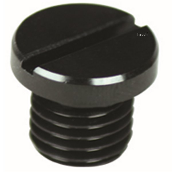 000806-06 ポッシュ POSH ミラーホールカバーキャップ 1個入り アルミ 10mm正ネジ 黒