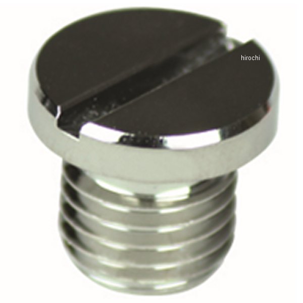 000806 ポッシュ POSH ミラーホールカバーキャップ 1個入り アルミ 10mm正ネジ クローム