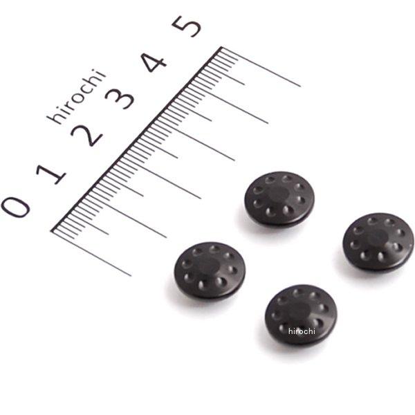 000820-06 ポッシュ POSH キャップボルトカバー M8用 4個入り 黒