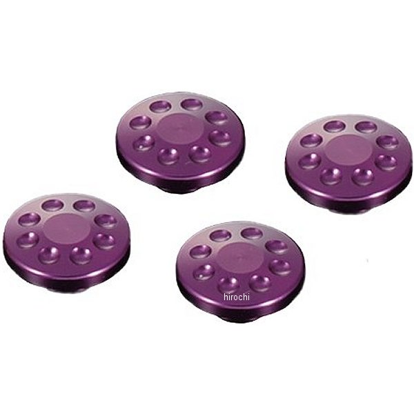 000821-05 ポッシュ POSH キャップボルトカバー M10用 4個入り ブルーベリー