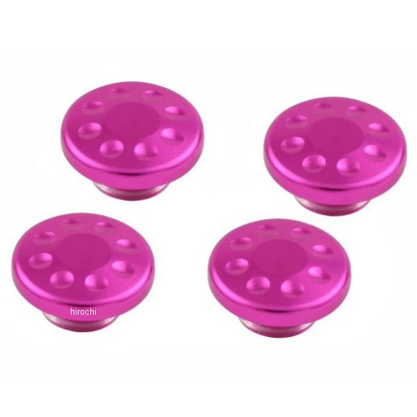 000822-32 POSH ポッシュ M6 キャップボルトカバー ピンク