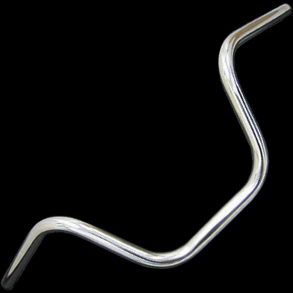 000830 ネオファクトリー ナローエイプバー ハンドル ミディアム ヘコミ無し クローム