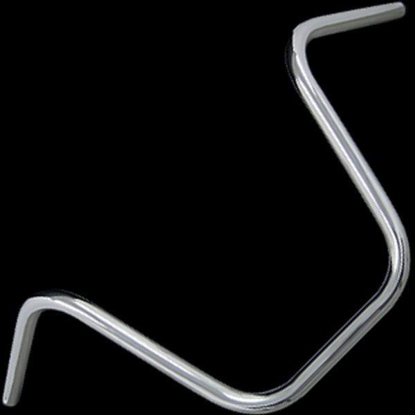 000831 ネオファクトリー ナローエイプバー ハンドル ハイ ヘコミ無し クローム