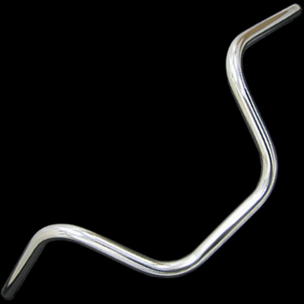 000835 ネオファクトリー ナローエイプバー ハンドル ミディアム ヘコミ有り クローム