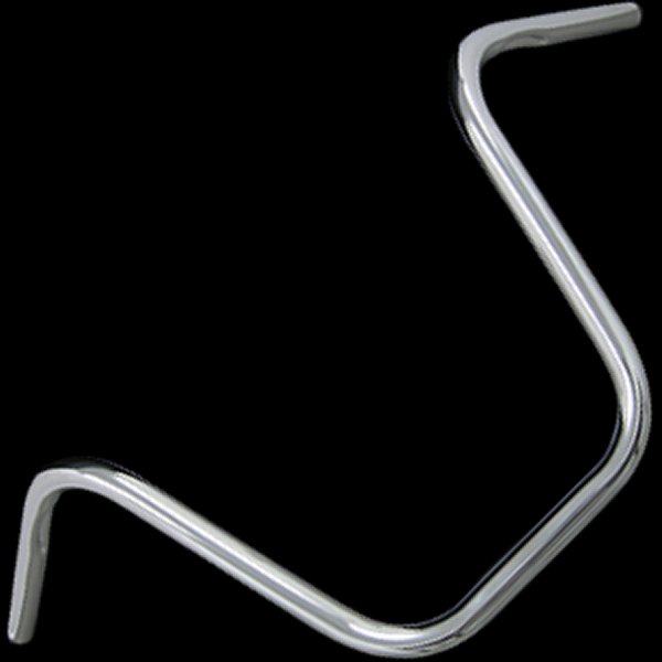 000836 ネオファクトリー ナローエイプバー ハンドル ハイ ヘコミ有り クローム