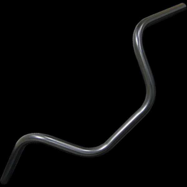 000844 ネオファクトリー ナローエイプバー ハンドル ロー ヘコミ有り 黒